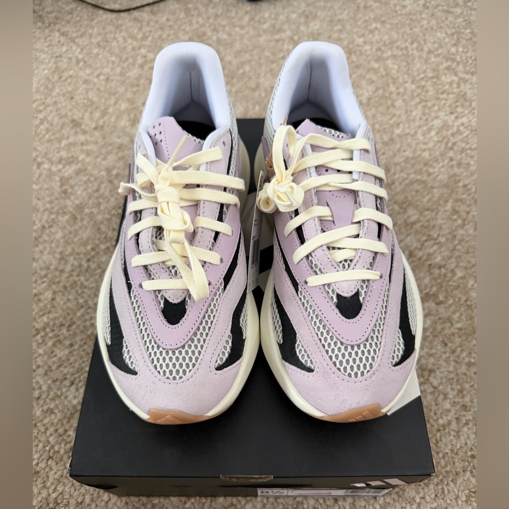 Lightblaze Adidas Women's Lavender and Black Sneakers
